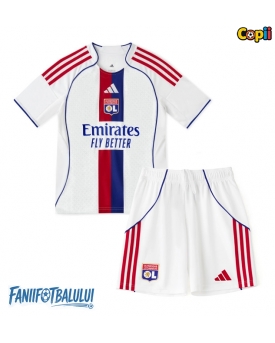 Olympique Lyonnais Echipament de Fotbal Replică 2025-26 Copii Acasa (+ Șorturi)